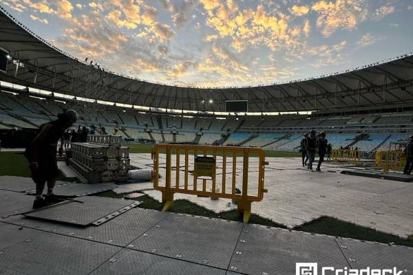 Piso Criadeck Ultra no Paul McCartney - Got Back 2023: Inovação e Segurança no Maracanã.